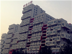 [鄭州真石漆]富士康冠達花園個性設計，只用超前單彩真石漆